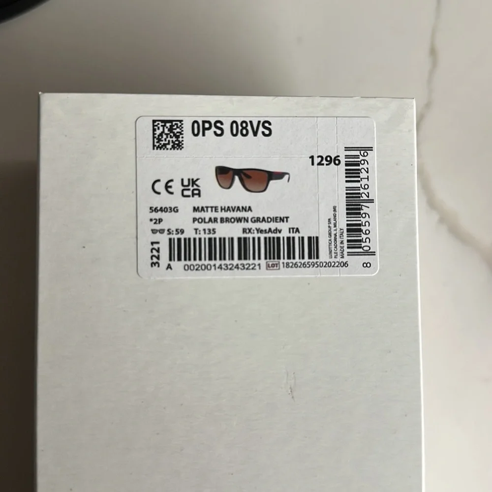 Prada Linea Rossa 59mm Square Polarized Sunglasses